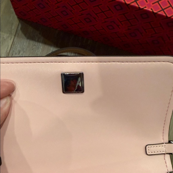 Tory Burch Light Pink Crossbody Bag with Tan Accents - Picture 7 of 10
